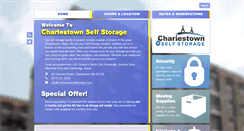 Desktop Screenshot of charlestownselfstorage.com